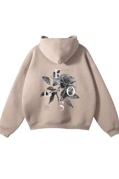 ROSES CUT FLOWERS HOODIE