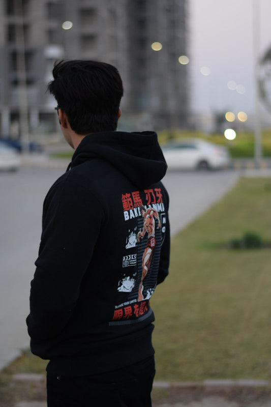 BLACK MMA HOODIE