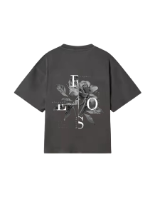 OVER SIZED ROSES T-SHIRT